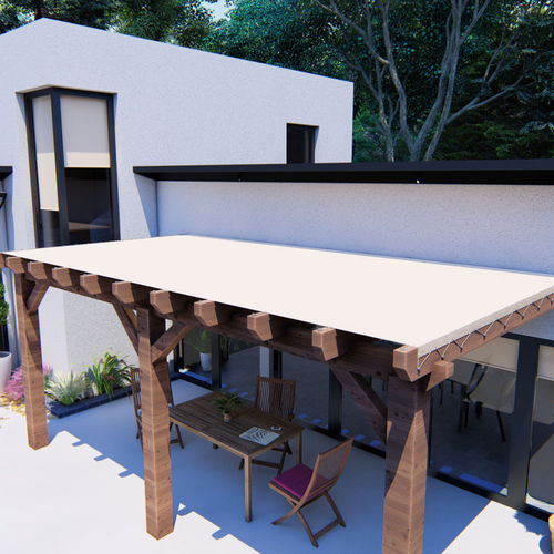 Copertura per pergola con protezione solare - DAVRAY - in tessuto / in acrilico / per uso residenziale