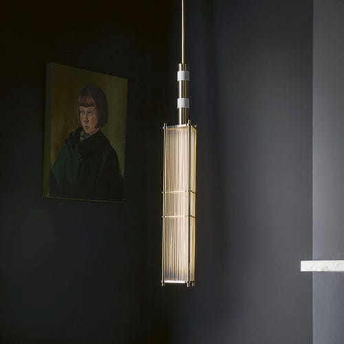 Lampada a sospensione - ARBOR - BERT FRANK - in ottone / in acrilico / contemporanea
