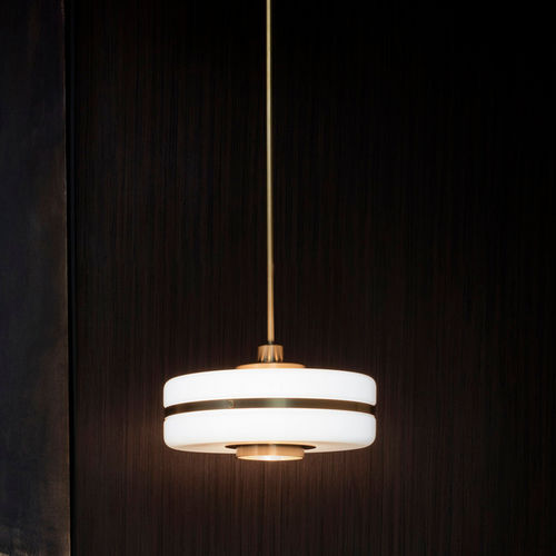 Lampada a sospensione - MASINA - BERT FRANK - in ottone / in vetro / contemporanea