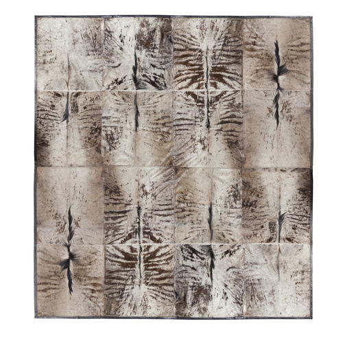 Tappeto contemporaneo - WILDERBEEST - EGG DESIGNS - patchwork / in pelle di animale / quadrato