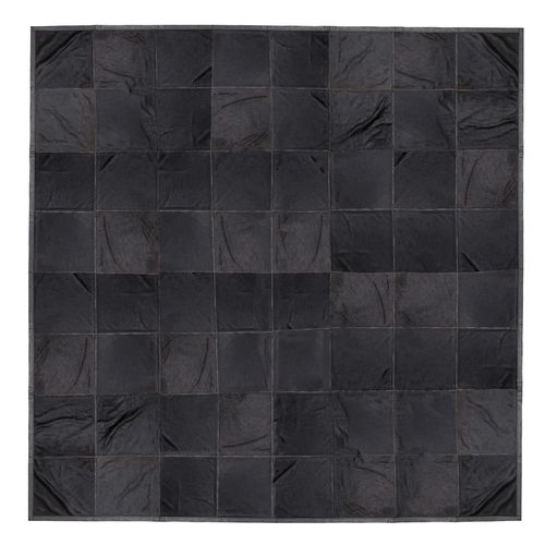 Tappeto contemporaneo - NGUNI - EGG DESIGNS - patchwork / in pelle di animale / quadrato