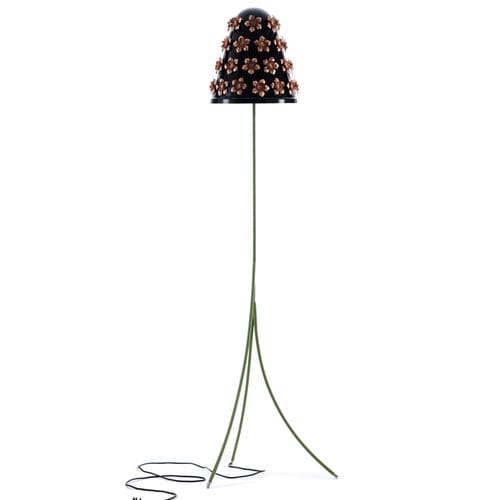 Lampada da terra - TRIPOD - EGG DESIGNS - in alluminio / in rame / in acciaio