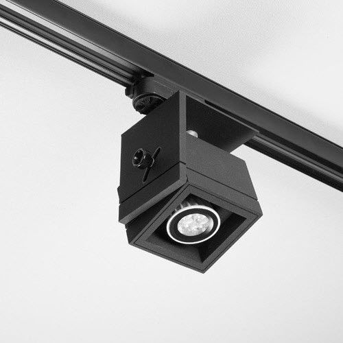 Faretti a binario LED - ARTMID SEE S2 - EUGENIUS - alogeno / cubo / in alluminio