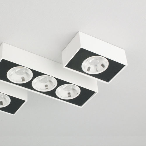 Faretto non incassato - PURECUBE ONE_N1 - EUGENIUS - LED / rotondo / rettangolare