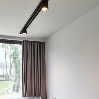 Faretti a binario LED - TUBEHIGH 14_S1 - EUGENIUS - tondo / in metallo / contract