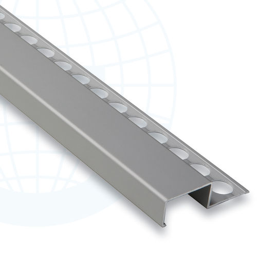 Profilo di finitura in alluminio - EUROMULTIPURPOSE 213A - Euroshrink - per piastrelle / per angolo esterno / per parete