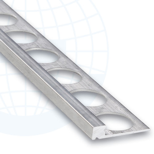 Profilo di finitura in alluminio - EUROMULTIPURPOSE SLIM 246A - Euroshrink - per piastrelle / per angolo esterno / per parete