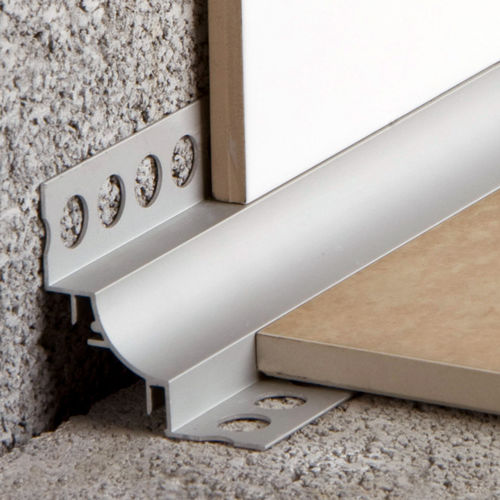 Profilo di finitura in alluminio - EUROCOVE 210A - Euroshrink - per piastrelle / per angolo interno