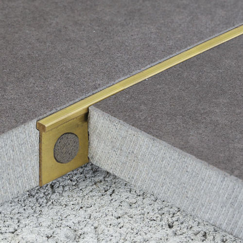 Profilato di transizione in ottone - EUROTRANSITION 274L - Euroshrink - per piastrelle