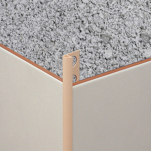 Profilo di finitura in PVC - EUROCORNER 188 - Euroshrink - per piastrelle / per angolo esterno / angolare tondo
