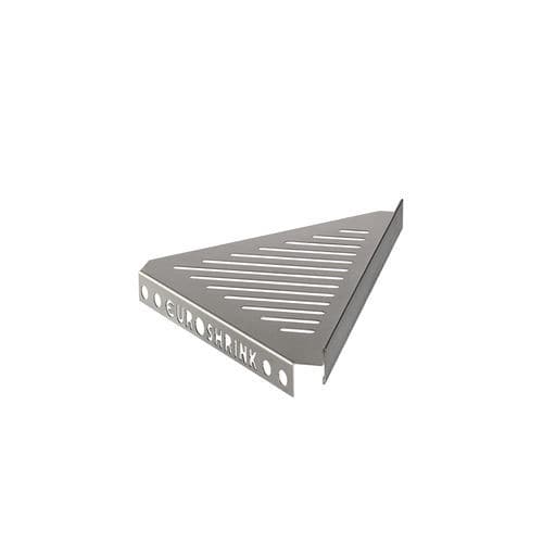 Scaffale ad angolo - EUROSHELF EST90/5 - Euroshrink - contemporaneo / in acciaio inossidabile / contract
