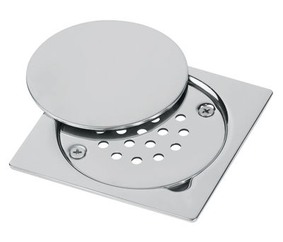 Piletta in acciaio inossidabile - 103F - Ferplast Srl - per doccia / con griglia / quadrata