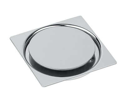 Piletta in acciaio inossidabile - 106F - Ferplast Srl - per doccia / quadrata