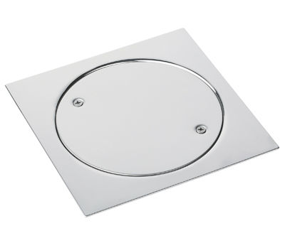 Piletta in acciaio inossidabile - 151 - Ferplast Srl - per doccia / quadrata