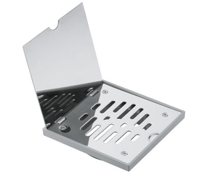 Piletta in acciaio inossidabile - 157 - Ferplast Srl - in plastica / per doccia / con griglia