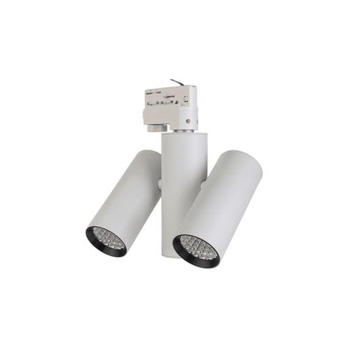 Faretti a binario LED - NADRA - http://www.globallightllc.com/ - tondo / in ghisa di alluminio / in policarbonato
