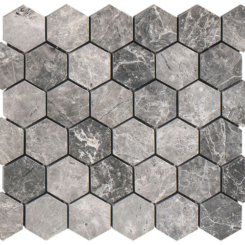 Mosaico in marmo - TUNDRA - Ionic Stone - testurizzato / da interno / da parete