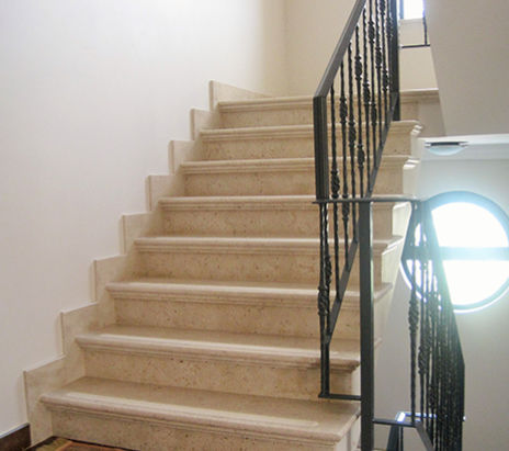 Rivestimento per scalino in pietra - Julipedra - per piscina