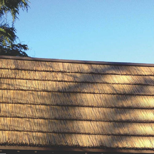 Copertura in paglia sintetica - VIROREED - Virobuild - a tenuta stagna / ignifuga / incastrabile