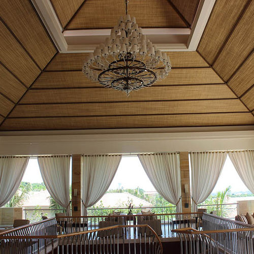 Soffitto in fibre sintetiche - VIROSURFACE - Virobuild - in pannelli / per soggiorno / per ingresso