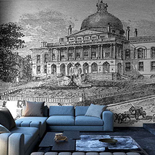 Carta da parati design originale - BOSTON 1885 - HD WALLS - in tessuto non tessuto / capolavori della pittura / a effetto dimensionale