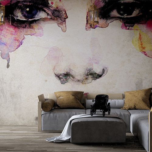 Carta da parati contemporanea - ALL EYES ON YOU - HD WALLS - in tessuto non tessuto / in vinile / con motivo astratto