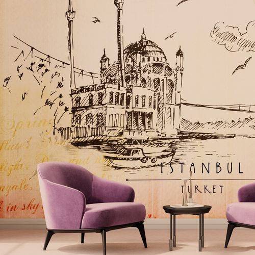 Carta da parati contemporanea - İSTANBUL - HD WALLS - in tessuto non tessuto / in vinile / con motivo urbano