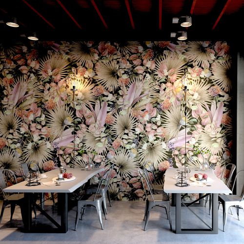 Carta da parati contemporanea - FLOWER MIX - HD WALLS - in tessuto non tessuto / in seta / in vinile