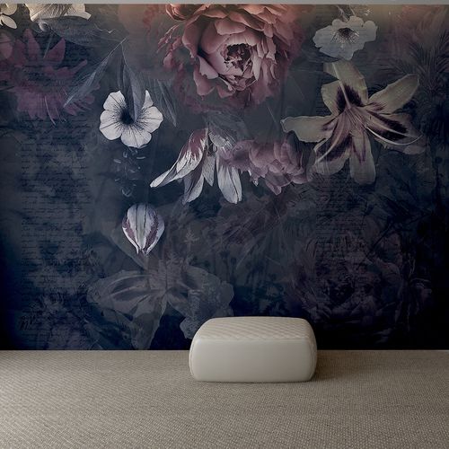 Carta da parati contemporanea - ROSAS NEGRAS - HD WALLS - in tessuto non tessuto / in seta / in vinile