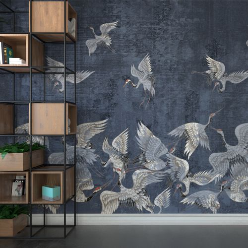 Carta da parati design originale - THE PELICANS - HD WALLS - in tessuto non tessuto / in seta / in vinile