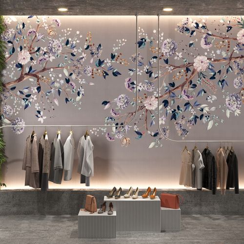 Carta da parati contemporanea - PRIMAVERA - HD WALLS - in tessuto non tessuto / in vinile / in poliestere