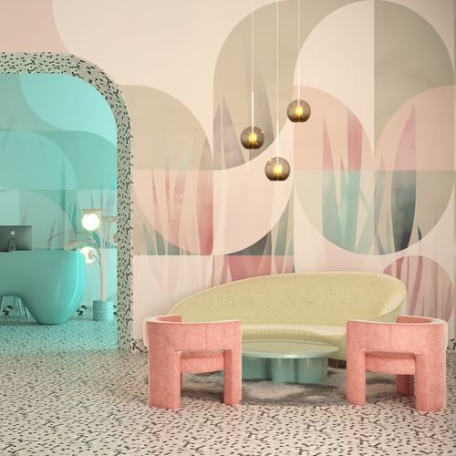 Carta da parati design originale - SONATA - HD WALLS - in tessuto non tessuto / in vinile / in poliestere