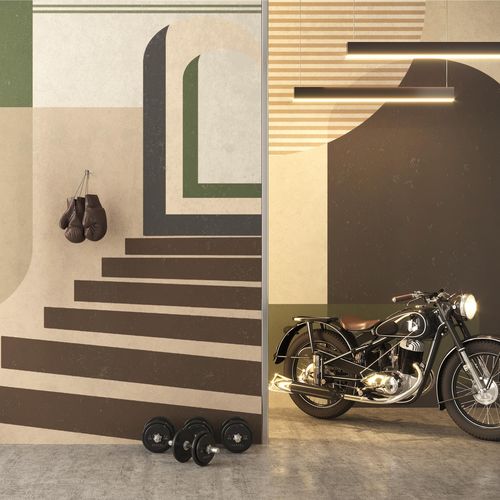 Carta da parati contemporanea - ARTUS - HD WALLS - in tessuto non tessuto / in vinile / in poliestere