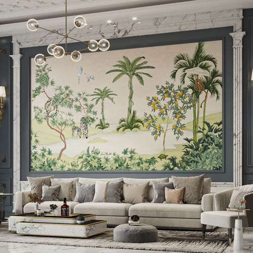 Carta da parati contemporanea - FRECO - HD WALLS - in vinile / con motivi naturali / stampa animalier