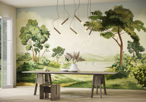 Carta da parati design originale - LUCENZA - HD WALLS - in vinile / in poliestere / con motivi naturali