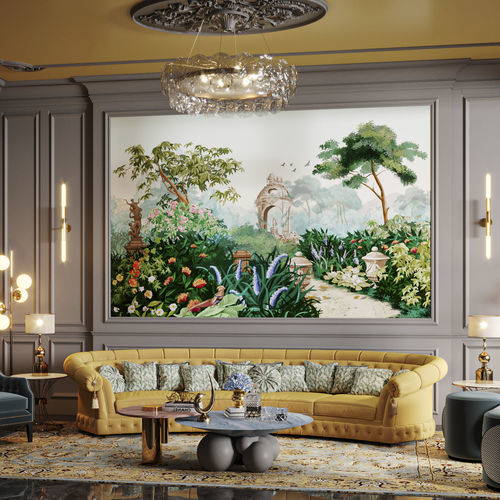 Carta da parati design originale - PRENTE - HD WALLS - in vinile / in poliestere / panoramica