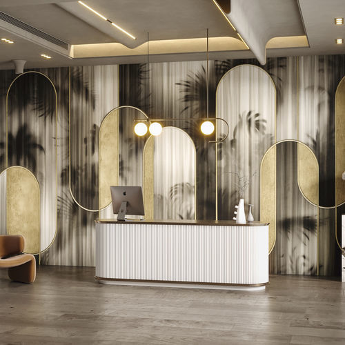 Carta da parati design originale - HD2513 - TENDAGGIO - HD WALLS - in tessuto non tessuto / in vinile / con motivi naturali