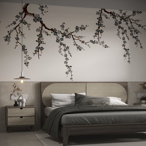 Carta da parati design originale - HD2503 - WISTERIA - HD WALLS - in tessuto non tessuto / in bambù / in PVC