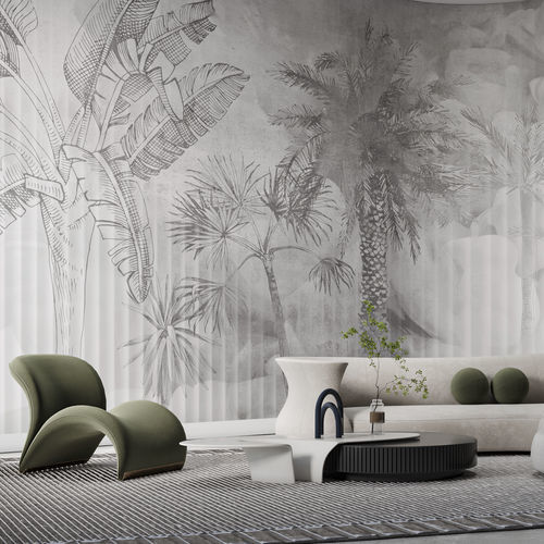 Carta da parati contemporanea - HD2525 - OASIS - HD WALLS - in tessuto non tessuto / in vinile / con motivi naturali