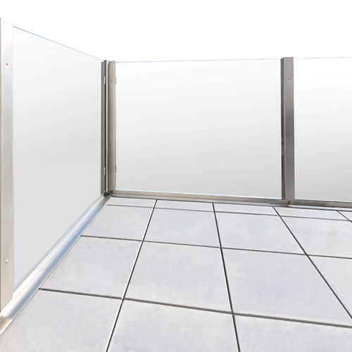 Ringhiera con vetro di sicurezza - HORIZONT - Richard Brink GmbH & Co KG - a pannelli / da esterno / per esterno