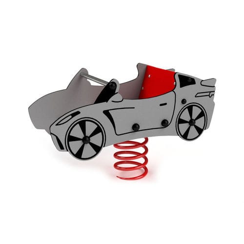 Gioco a molla in metallo - CABRIOLET - Astrus Playgrounds - in HDPE / trasporto / monoposto
