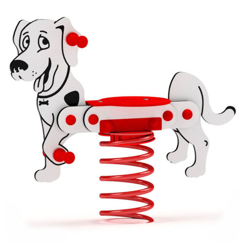 Gioco a molla in HDPE - DOG - Astrus Playgrounds - animale / monoposto