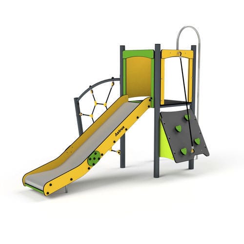 Struttura ludica per parco giochi - 11003 - Astrus Playgrounds - in metallo / in HDPE / modulare