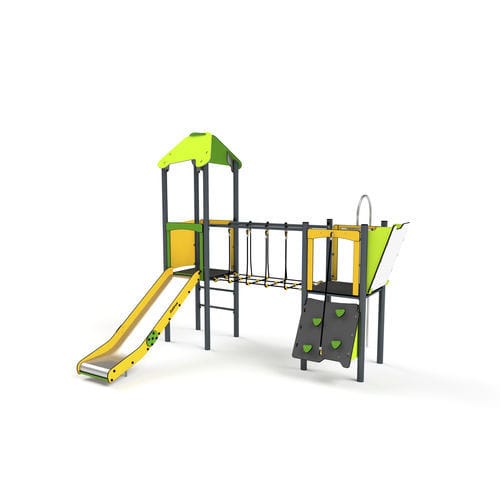Struttura ludica per parco giochi - 11013 - Astrus Playgrounds - in metallo / in HDPE / modulare