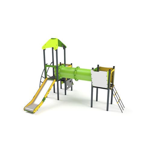 Struttura ludica per parco giochi - 11028 - Astrus Playgrounds - in metallo / in HDPE / modulare