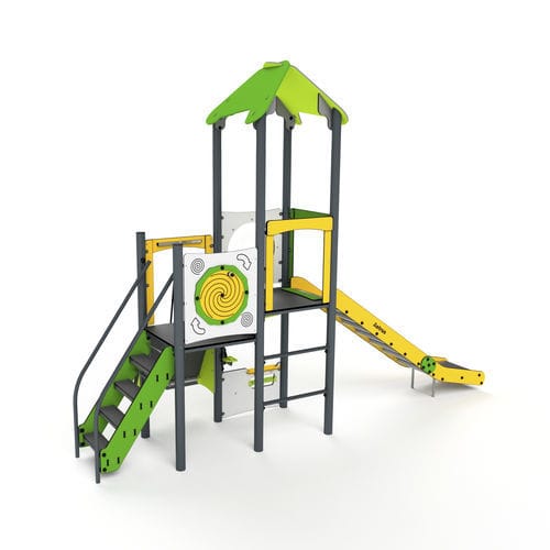 Struttura ludica per parco giochi - 11050 - Astrus Playgrounds - in metallo / in HDPE / modulare