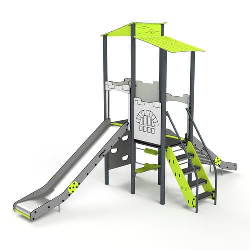 Scivolo dritto - 11095 - Astrus Playgrounds - per parco giochi / multiplo