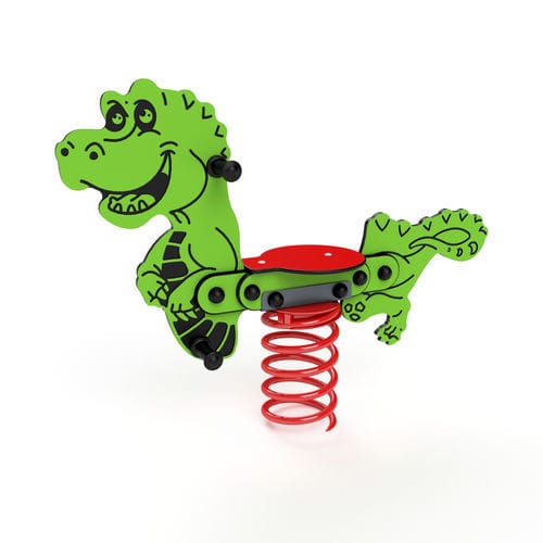 Gioco a molla in HDPE - 3415S DINO - Astrus Playgrounds - animale / monoposto