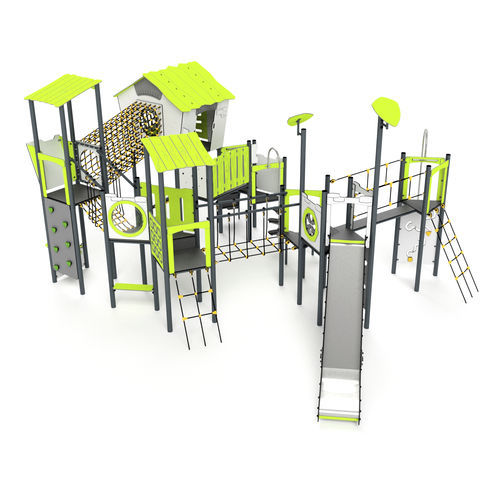 Struttura ludica per parco giochi - 11096 - Astrus Playgrounds - in metallo / in HDPE / modulare