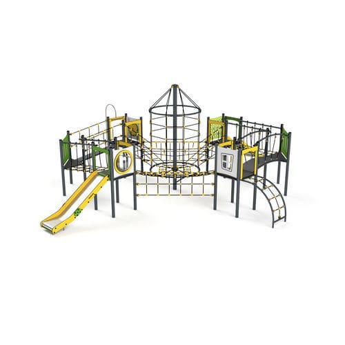 Struttura ludica per parco giochi - 11145 - Astrus Playgrounds - in metallo / in HDPE / in corda